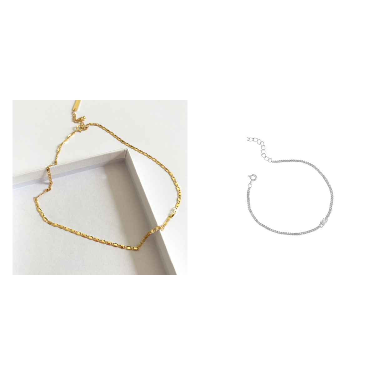 SILBER-DUO – Choker & Armband